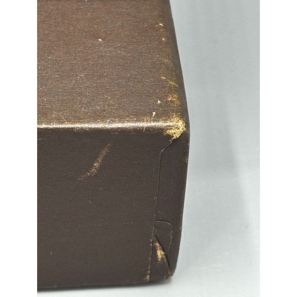 Louis Vuitton Drawer Style Box 2 Boxes 8.25"x 5.5" Brown & Yellow - Picture 7 of 10